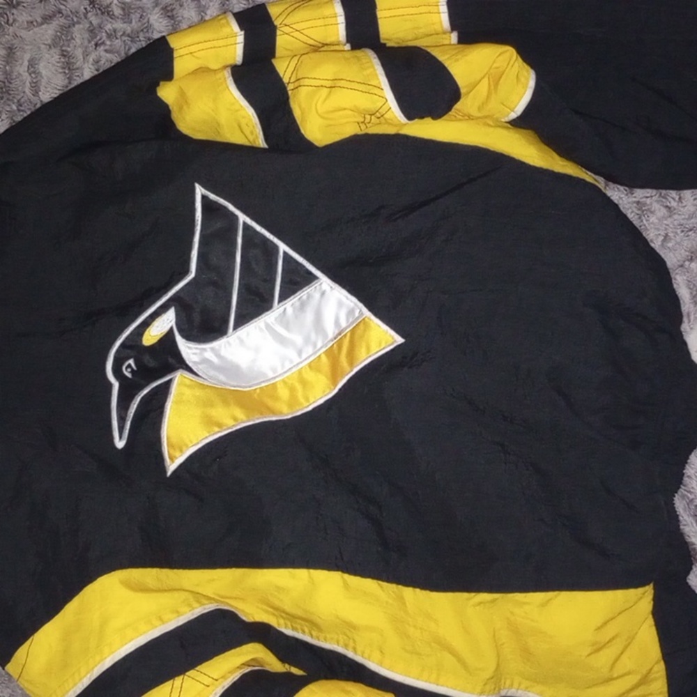 Vintage Starter Pittsburgh penguins puffy winter coat